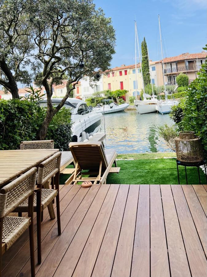 Casa Ika Port Grimaud - Maison 4 Chambres + Amarrage Exteriör bild