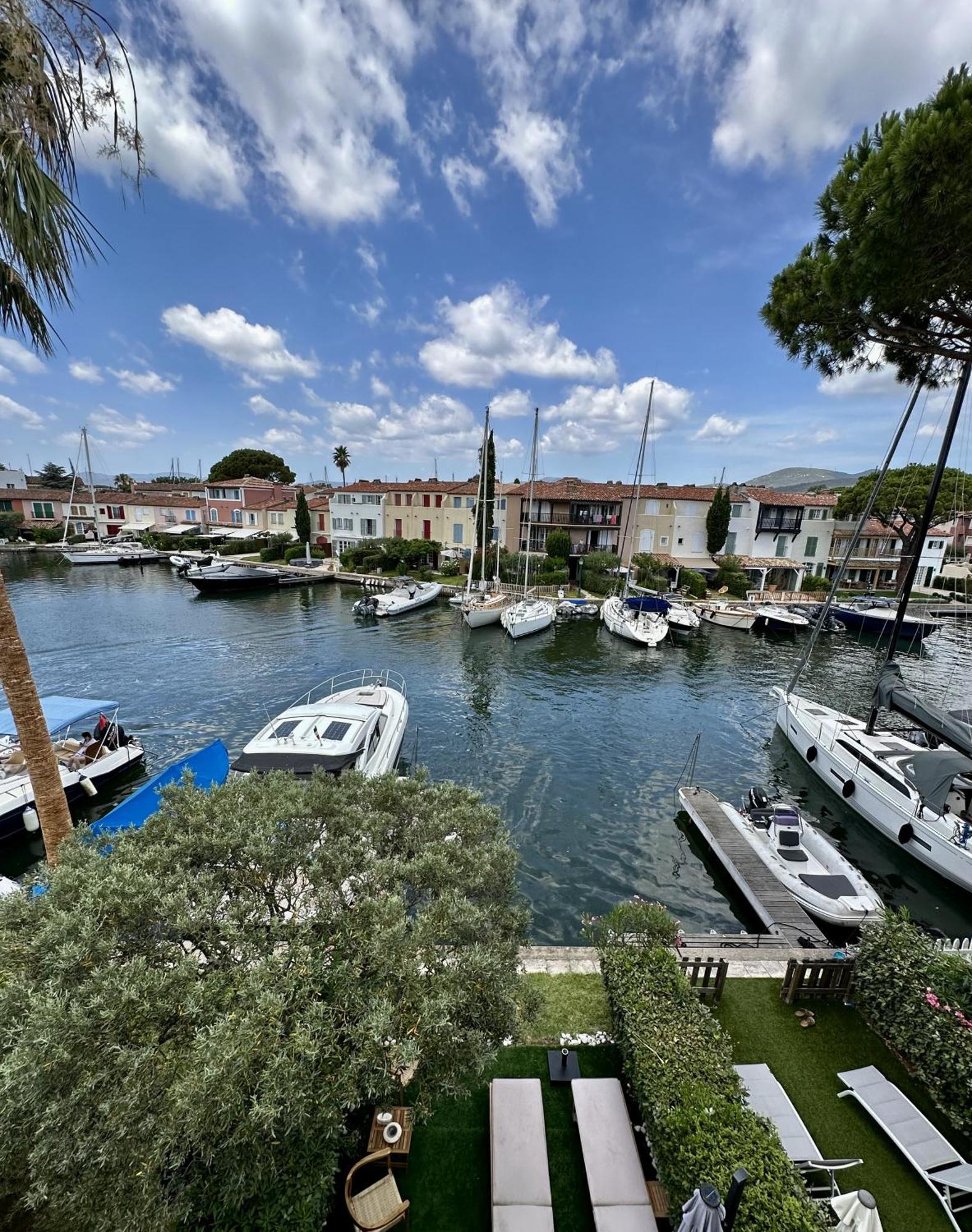 Casa Ika Port Grimaud - Maison 4 Chambres + Amarrage Exteriör bild