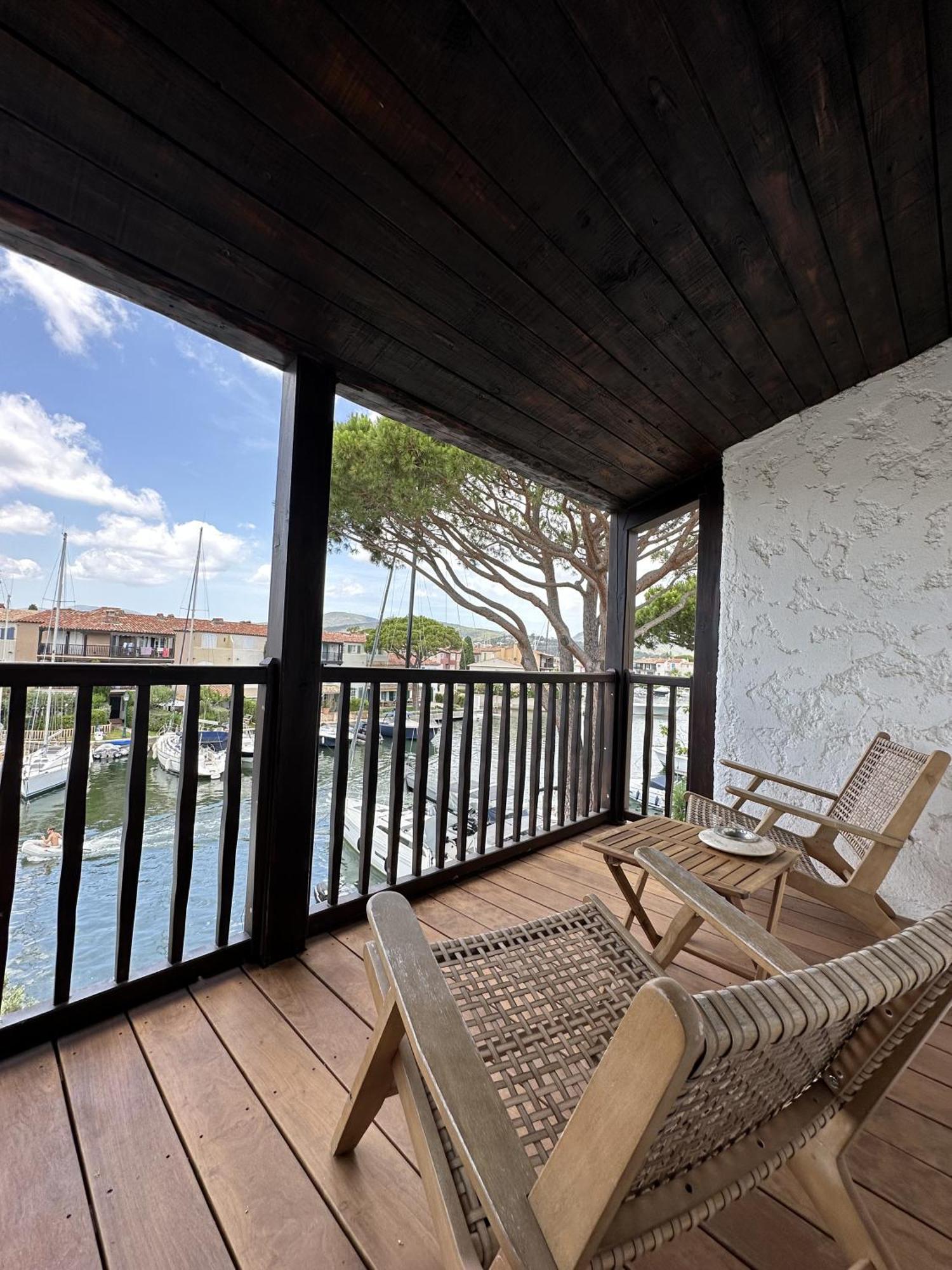 Casa Ika Port Grimaud - Maison 4 Chambres + Amarrage Exteriör bild